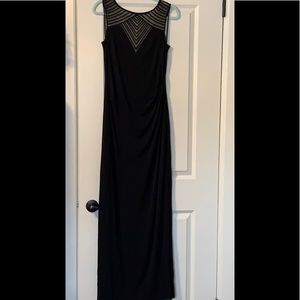 Ralph Lauren cocktail long matte jersey dress NWOT
